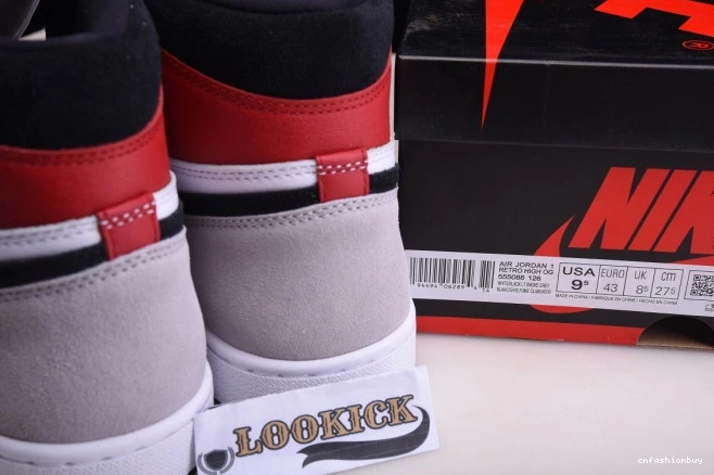 1 Smoke Light OG 555088-126 Jordan Grey Air High 0719